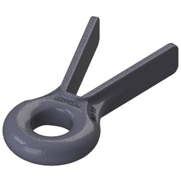 22 Weld On Drawbar Eye W/ 30 Degree V Angle 22 Weld On Drawbar Eye W/ 30 Degree V Angle