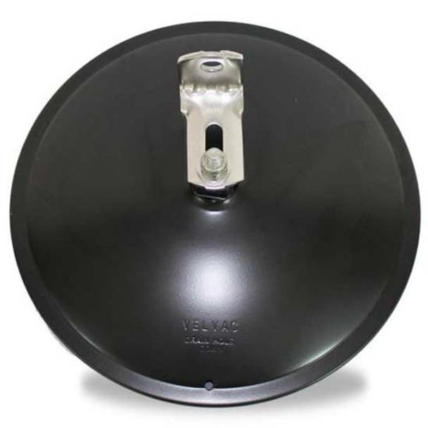 Black 8 1/2 Inch Convex Mirror W/ Center Stud Black 8 1/2 Inch Convex Mirror W/ Center Stud