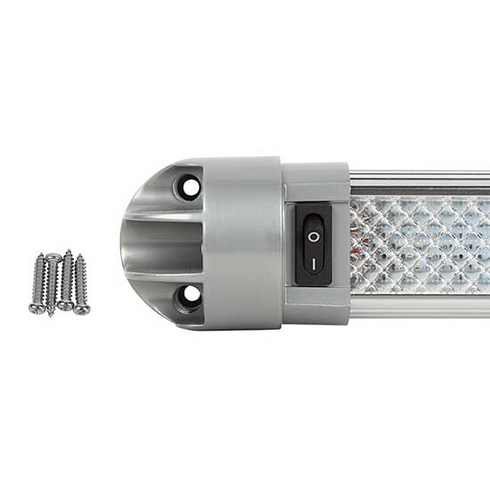 30 Inch White LED Swivel Light Bar W/ Rocker Switch