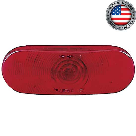 Turn Signal Oval Light Red
