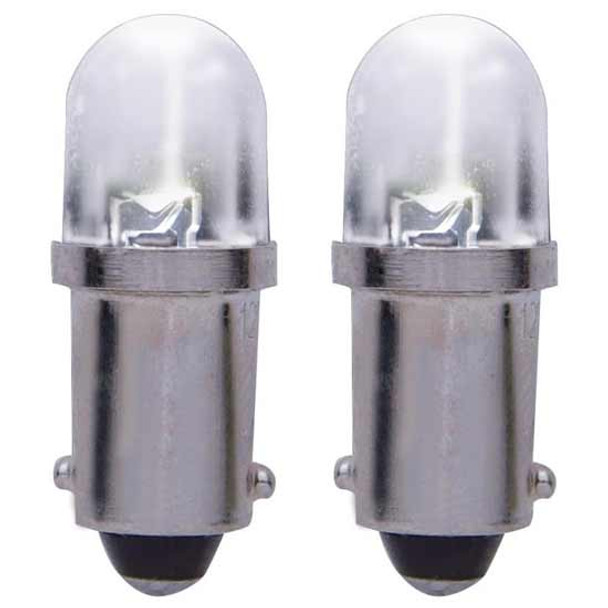 1893 White LED Bulbs 10MM Diode -  2 Pack 1893 White LED Bulbs 10MM Diode -  2 Pack