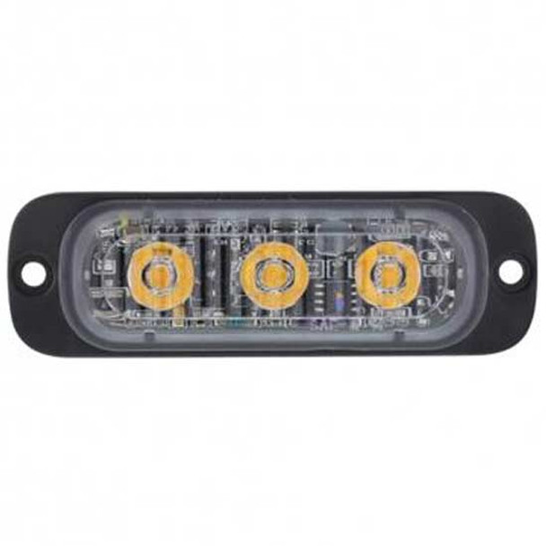 3 High Power LED Super Thin Warning Light - Amber 3 High Power LED Super Thin Warning Light - Amber