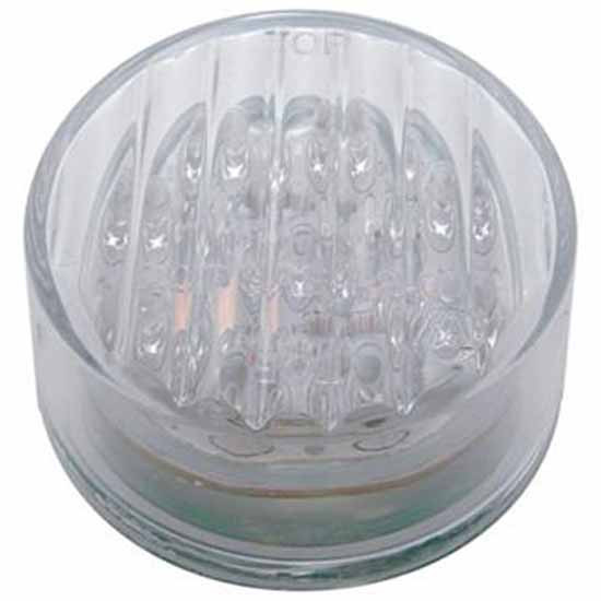 9 LED 2 Inch Auxiliary Light - Blue LED/ Clear Lens