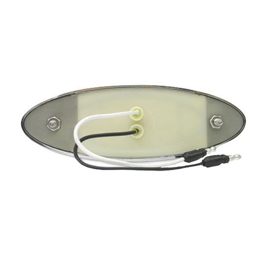 2 X 1 Inch 6 Diode Red LED Red Lens Clearance & Marker Light