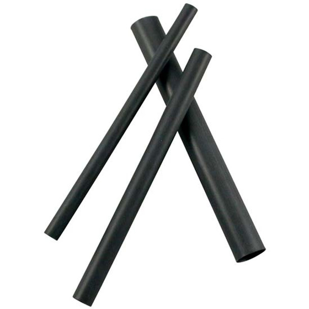 3/16 ID X 4 Inch Black Heat Shrink Tubing - 7 Pack