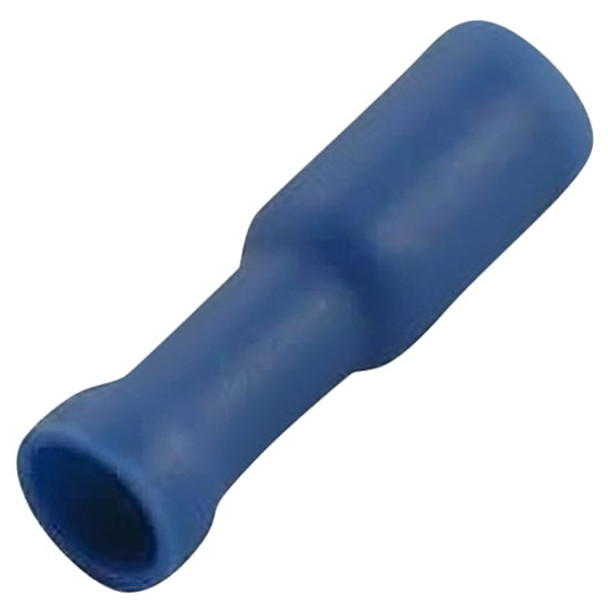 16-14 AWG Blue Vinyl Female Receptacle W/ .157 Dia. - 7 PCS 16-14 AWG Blue Vinyl Female Receptacle W/ .157 Dia. - 7 PCS