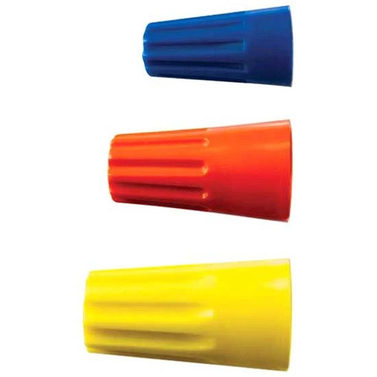 22-12 AWG Blue, Orange, Yellow Twist Connectors - 12 PCS