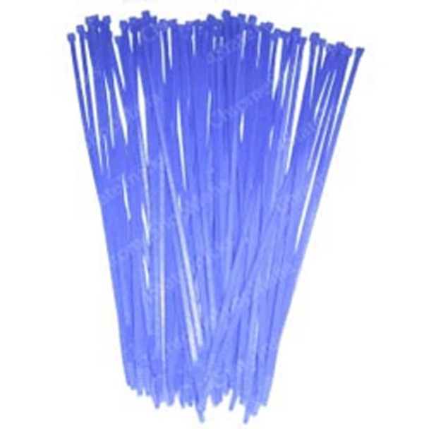 11 Inch Blue Colored Wire Ties - Pack Of 25