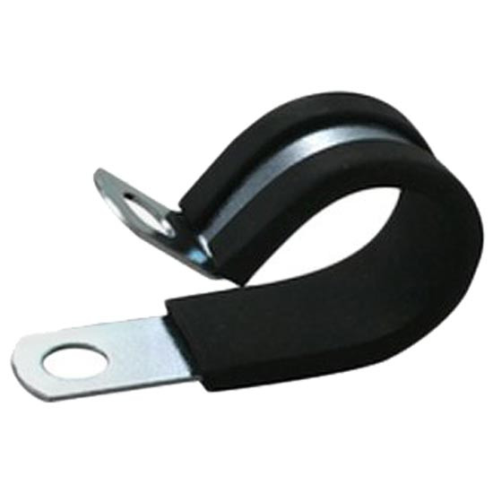 Insulated Cable Clamps 1/4 Inch, 3/8 Inch, 1/2 Inch, 5/8 Inch, 3/4 Inch I.D. W/ 1/4 Mounting Hole - 10 PCS