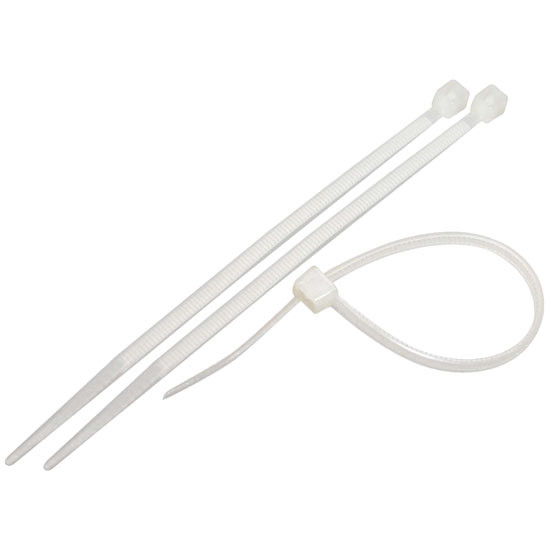 Natural Nylon Wire Tie, 4 Inch, 18 Lbs - 31 PCS