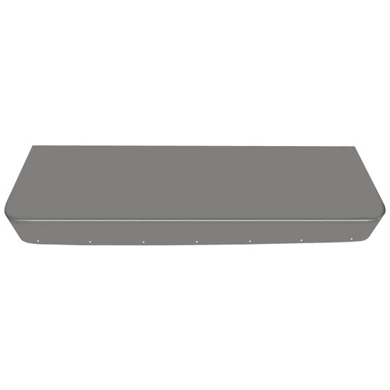 CSM Aluminum Sleeper Shock Cover Box W/ Rounded Corners For Peterbilt 357 377, 378, 379