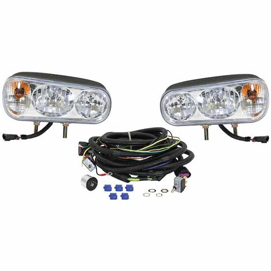 Universal Snowplow Light Kit Includes 3 Light Headlamps
