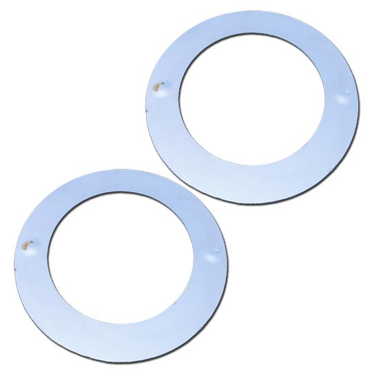 SS Load Light Trim Ring For Peterbilt