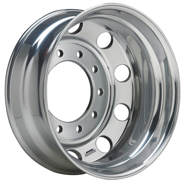 Accuride Budd Pilot Wheel 24.5 X 8.25 Inch Aluminum - Standard Polish, 10 Hole