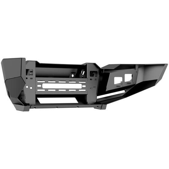 Road Armor Identity Front Bumper W/ Standard End Pods, Light Pod X2 Cube For GMC Sierra 2500/3500 2020-2022