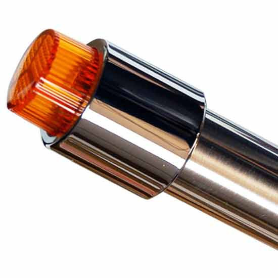 Bores SS LED Bumper Guides - 37 Inch W/ Offset For Chevrolet Silverado 2500, 3500