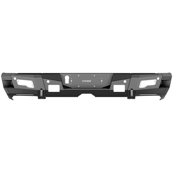 Road Armor Identity Rear Bumper Base Style W/ Sensor Cutouts For Ram 2500/3500