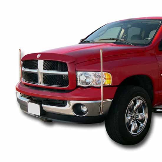 Bores SS Bumper Guides - 29 Inch W/ 6 Inch Offset For Dodge Ram 1500 ...