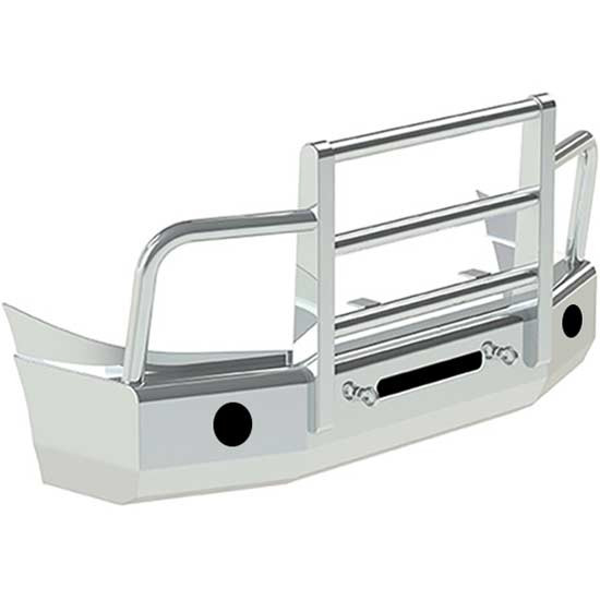 Herd Aero LT 2 Post Grille Guard W/ OEM Light Holes For Dodge 2500, 3500