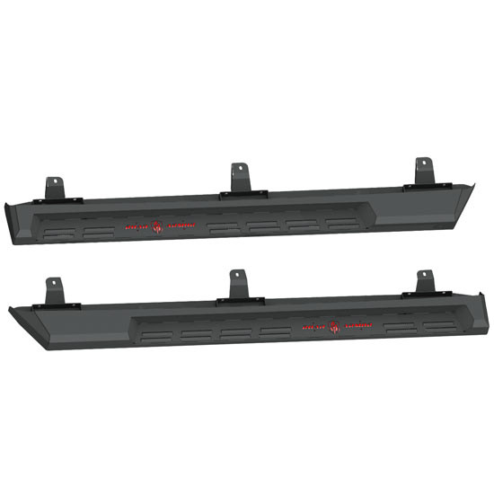 Road Armor Stealth Running Board Step For Jeep Wrangler