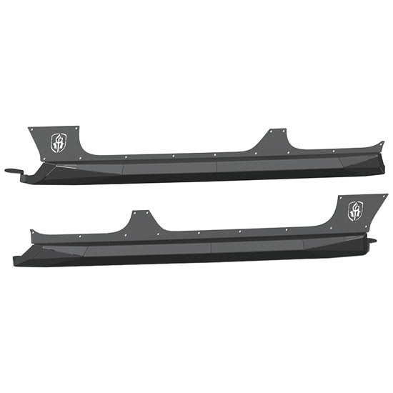 Road Armor Stealth Steel Rocker Armor Panel And Guard For Jeep Wrangler