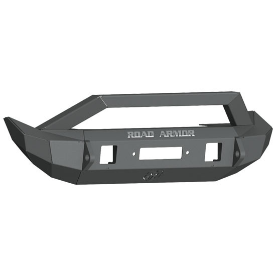 Road Armor Stealth Front Winch Bumper W/ Bar Guard W/ Out Sensor Cutouts For Jeep Gladiator And Wrangler
