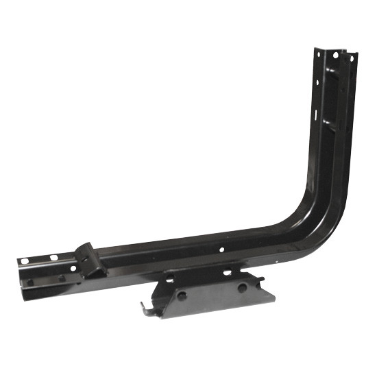 BESTfit Black Steel Fuel Tank Mounting Bracket For International W/ 16 Inch 63 Gallon D Shape Fuel Tanks