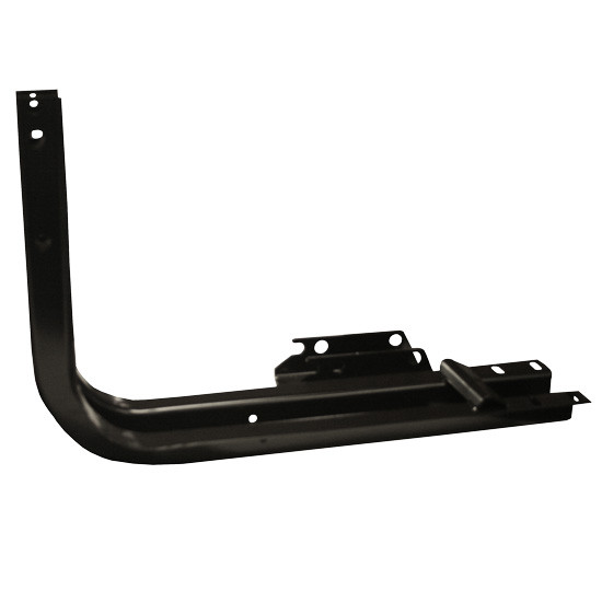 BESTfit Black Steel Fuel Tank Mounting Bracket For International W/ 16 Inch 63 Gallon D Shape Fuel Tanks
