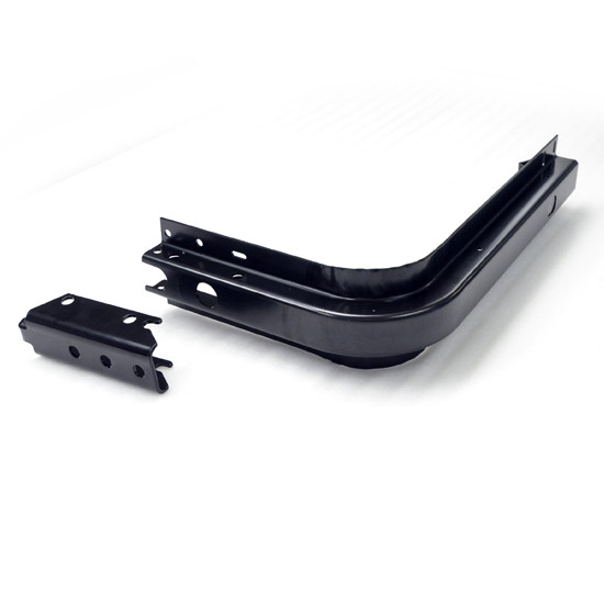 BESTfit Black Steel Fuel Tank Mounting Bracket For International W/ 16 Inch 63 Gallon D Shape Fuel Tanks