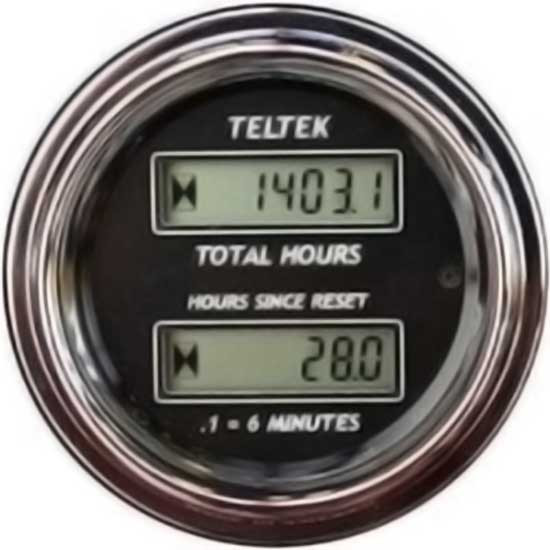 Digital Dual Display Gauge Hour & Trip Hourmeter