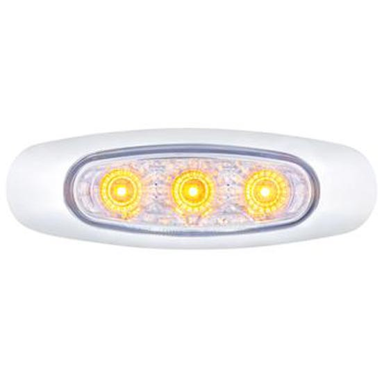 5 LED Reflector Clearance Marker Light W/ Side Ditch LED Light