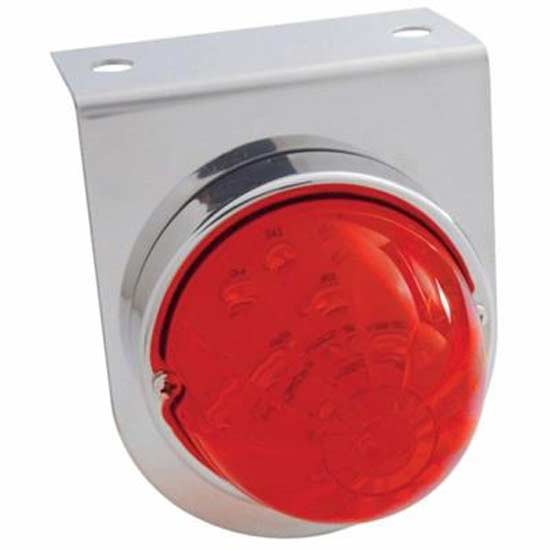 Stainless Light Bracket W/ 17 LED Dual Function Watermelon Style Lights
