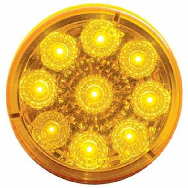 9 LED 2 Inch Reflector Clearance/Marker Light