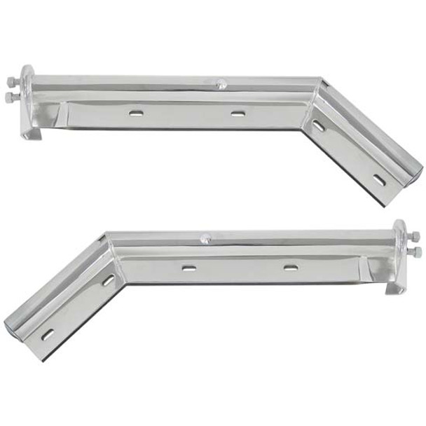 Mud Flap Hangers, 28 Inch, Competition Series, 45 Degree Angled