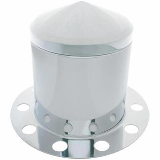Stainless Steel Pointed Rear Axle Cover Kit - 3 PC