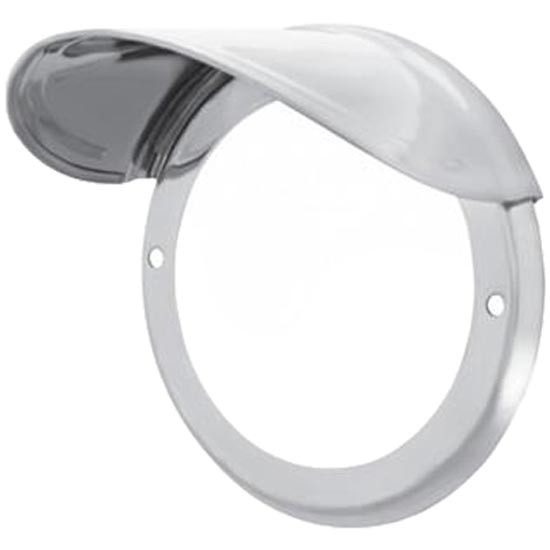 Stainless Steel Tanker Honda Light Bezel/Visor/Kit