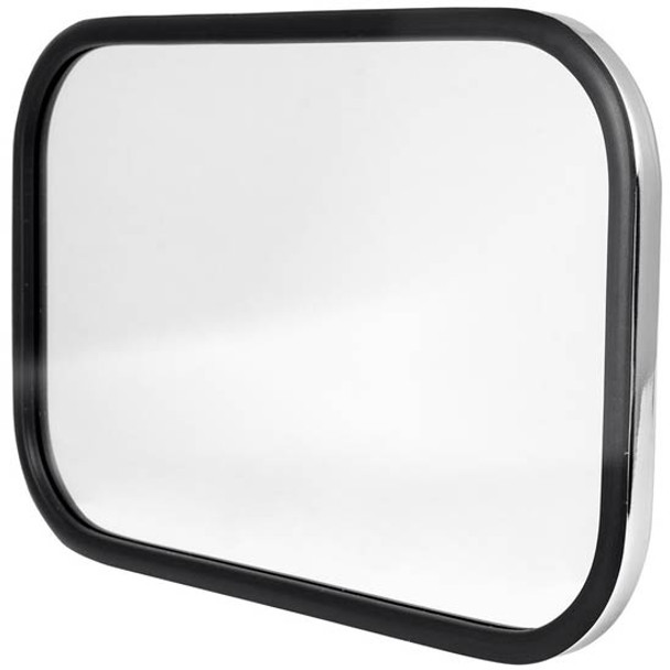 Rectangle Flat Spot Mirror, 8 1/2 x 5 1/2 Inch W/ Center Mount