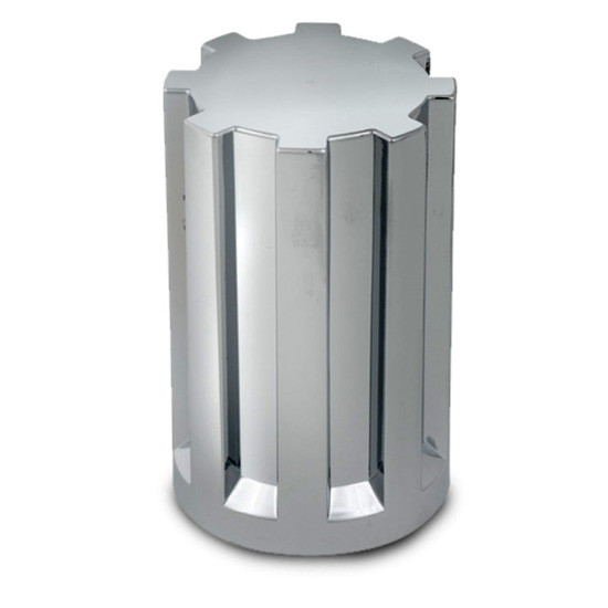 33MM x 3 1/2 Inch Chrome Plastic Gear Lug Nut Cover