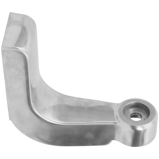 Peterbilt 379 & 389 Polished Drop L Shaped Headlight Brackets
