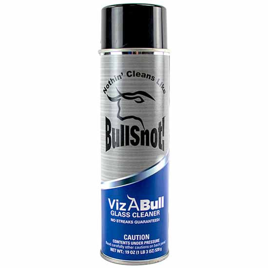 BullSnot VizABull Streakless Glass Cleaner W/ Fresh Clean Fragrance