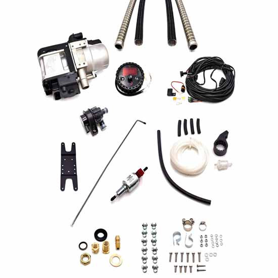 Engine Coolant Water Heater 5 kW Vehicle Kit 12V 5kW 17000 BTU For PHP