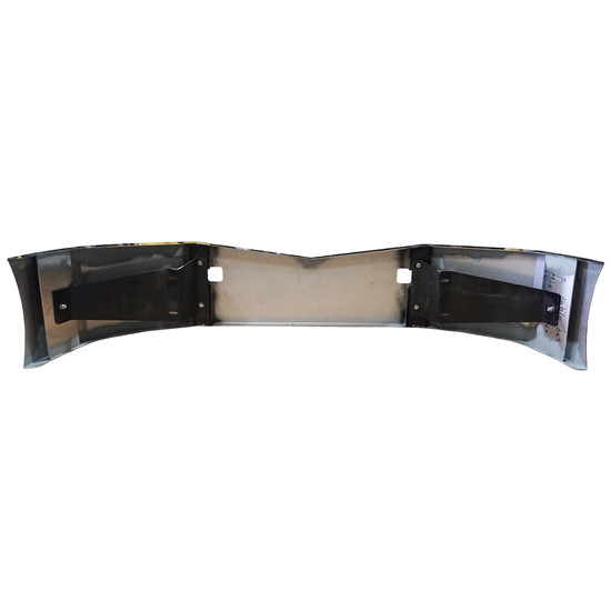 18 Inch SS Bumper, 11 Gauge With 30 Round .75 Inch Light, Fog, Tow Holes For Peterbilt 579 SBA