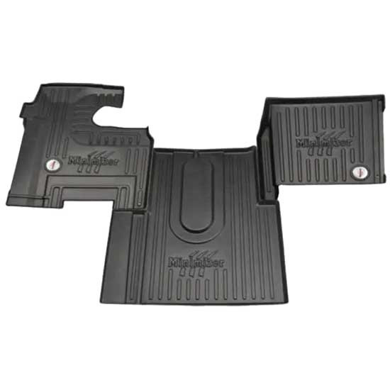 Minimizer Thermoplastic Floor Mat Set - 3 Piece For International 5500I, 5600I, 5900I, 9100I, 9200I, 9400I, 9900I, 9900IX W/ Automatic Transmission