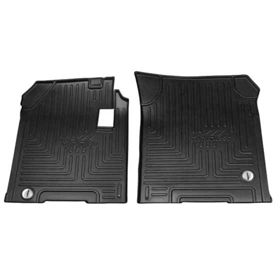 Minimizer Thermoplastic Floor Mat Set - 2 Piece For Western Star 4900FA, 4900SF, 4900SA, 4900SB