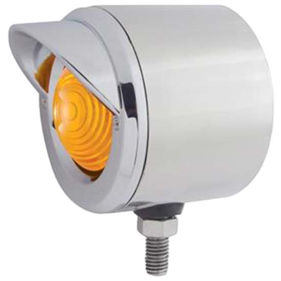 Stainless Steel 2 1/2 Inch 13 LED Roadster Single Face Light W/ Bezel Option