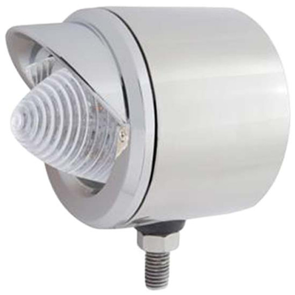 Stainless Steel 2 1/2 Inch 13 LED Beehive Single Face Light W/ Bezel Option Stainless Steel 2 1/2 Inch 13 LED Beehive Single Face Light W/ Bezel Option