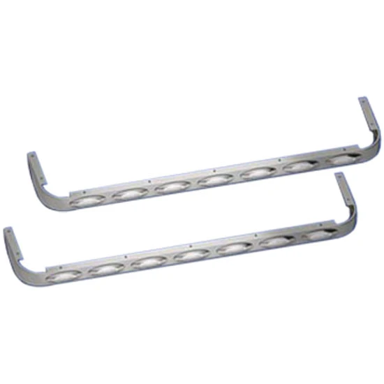 3 Inch Wide Sleeper Panel W/ 7 Amber/Clear M1 LEDs For Peterbilt 379 W/ 72 Inch Sleeper