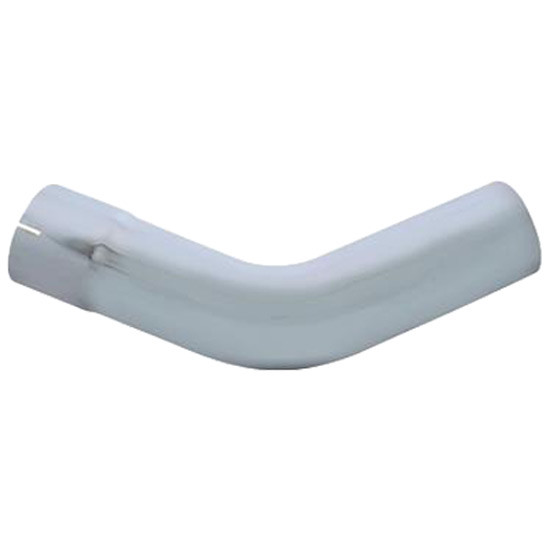 Chrome Plated Steel 45 Degree Exhaust Expanded Elbow