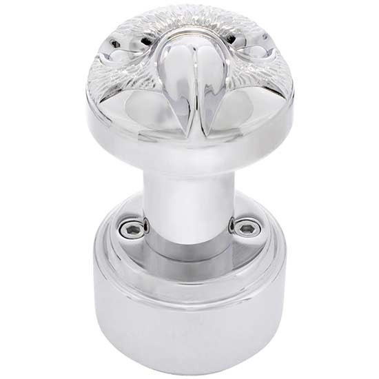 Decorative Chrome Gearshift Knob With 9/10 Speed Adapter