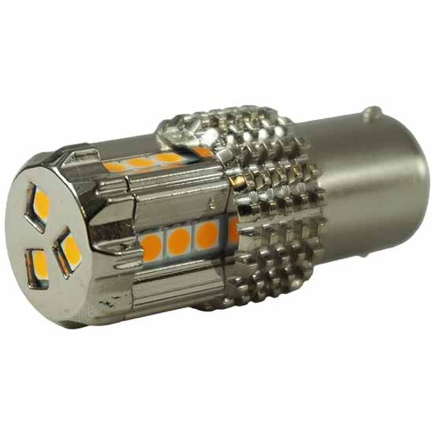 15 LED 1156 Bulb W/ Chrome Aluminum Housing For Watermelon Glass Lens